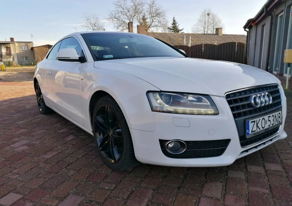 Audi A5 cena 41900 przebieg: 246700, rok produkcji 2009 z Koszalin małe 106